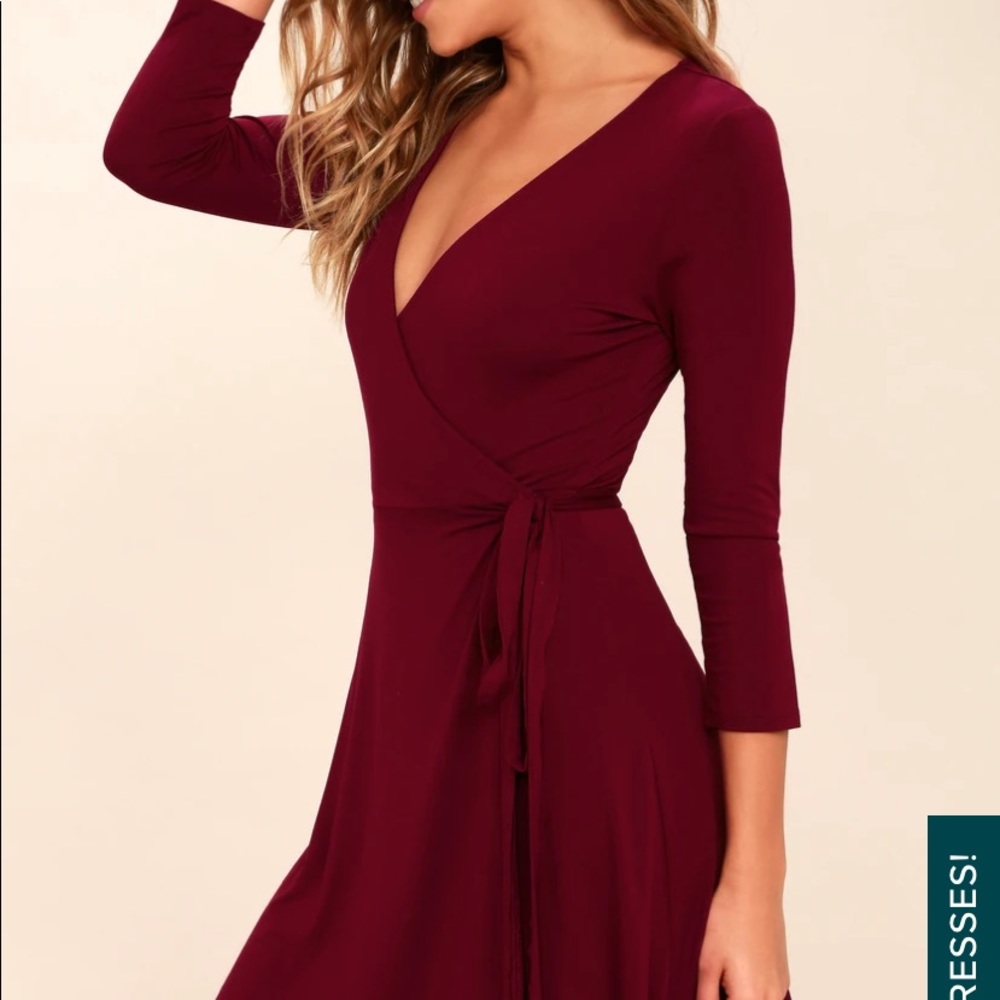 NWT - Red Holiday Dress from Lulu's
